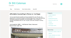 Desktop Screenshot of bcoleman.ca